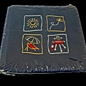 CREATIVE MEMORIES SCRAPBOOK ALBUM 7X7 Blue, 4th of July